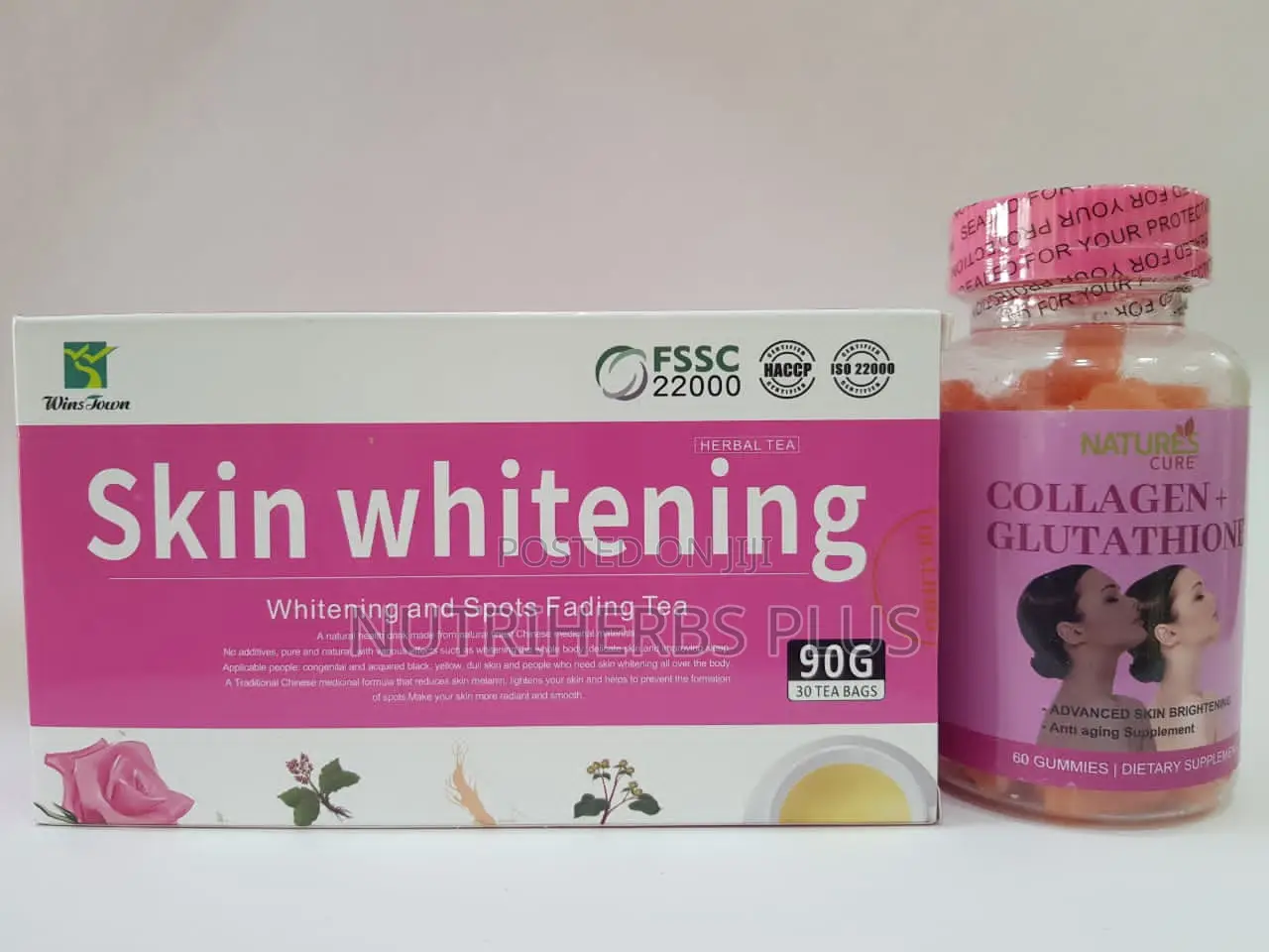 Whitening Tea +Collagen Glutathione: Powerful Skin Tone