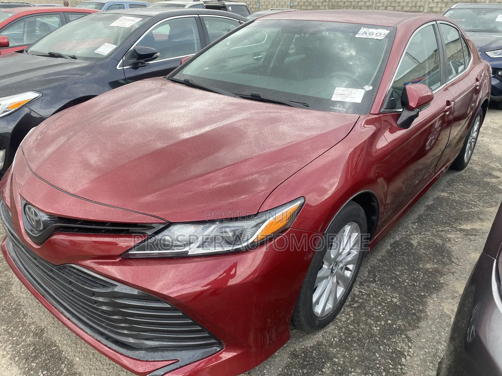 Toyota Camry LE FWD (2.5L 4cyl 8AM) 2018 Red