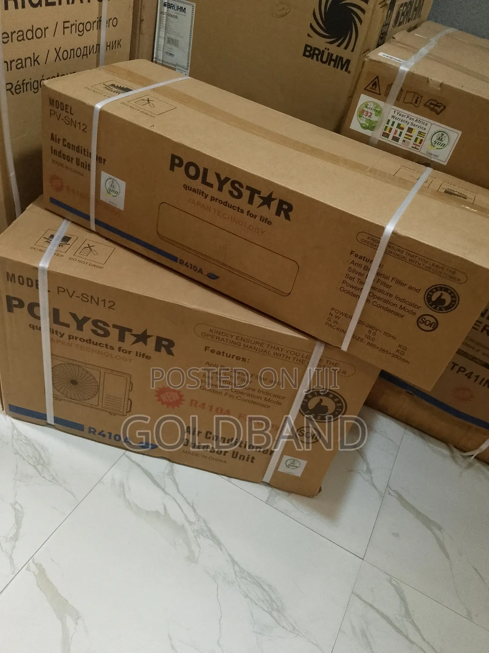 1.5hp Polystar Non Inverter Air Conditioner