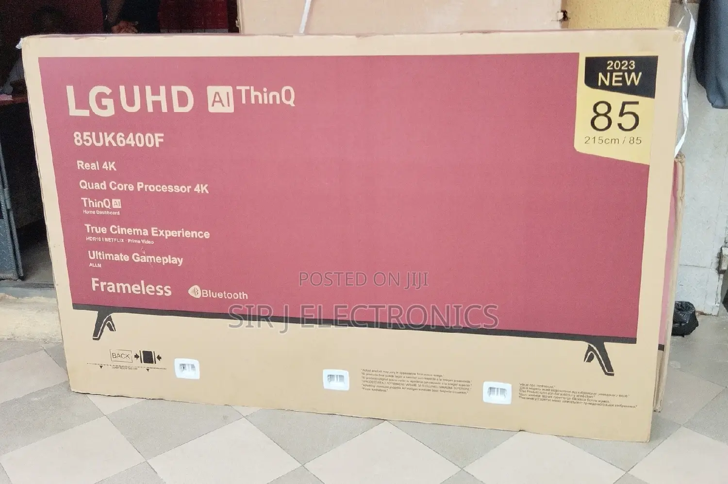 85" Lg Smart Uhd Television+ Netflix + Bluetooth+ Youtube