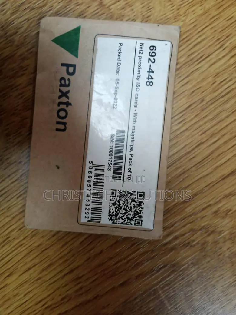 Paxton Access Card Net2 Iso Proximity Cards