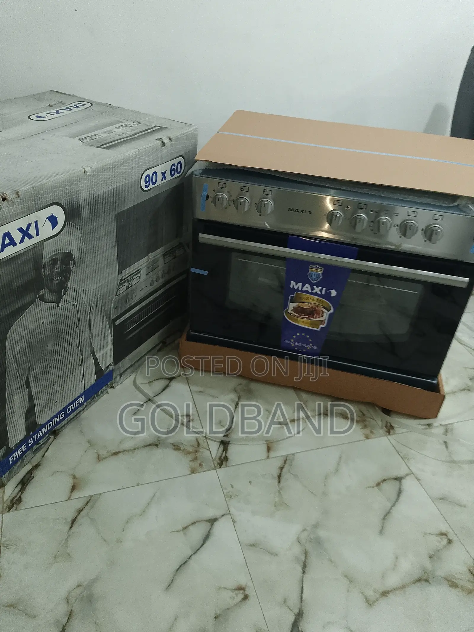 Efficient Maxi 60X90 Auto Ignition Gas Cooker