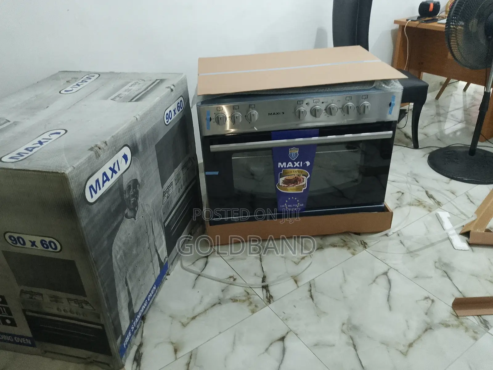 Maxi 60X90 Auto Ignition Gas Cooker + Oven