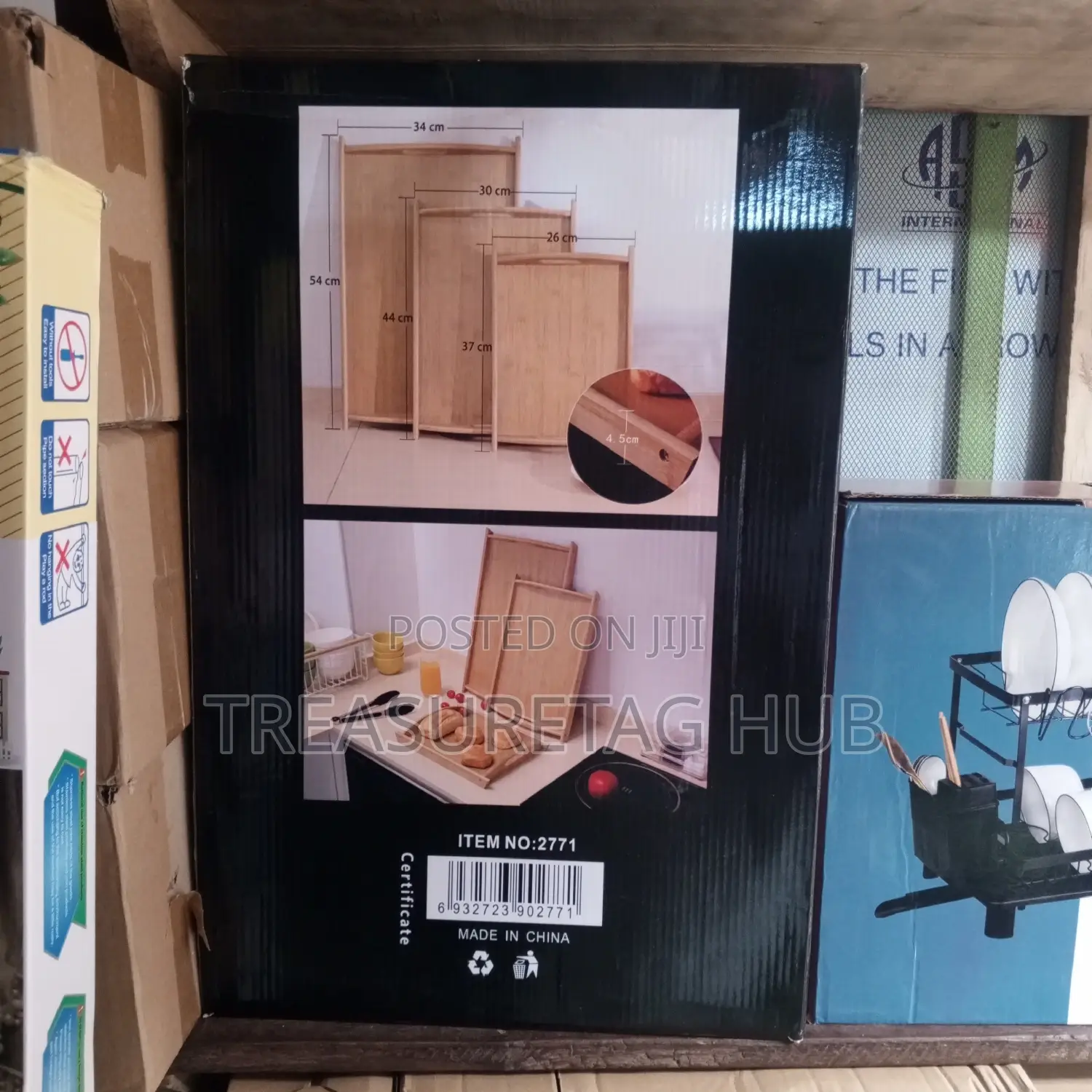 3 PCS Wooden Tray