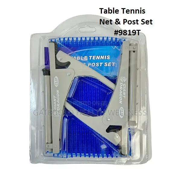 9819T Table Tennis Net Post W/Clamp (Giant Dragon Brand)