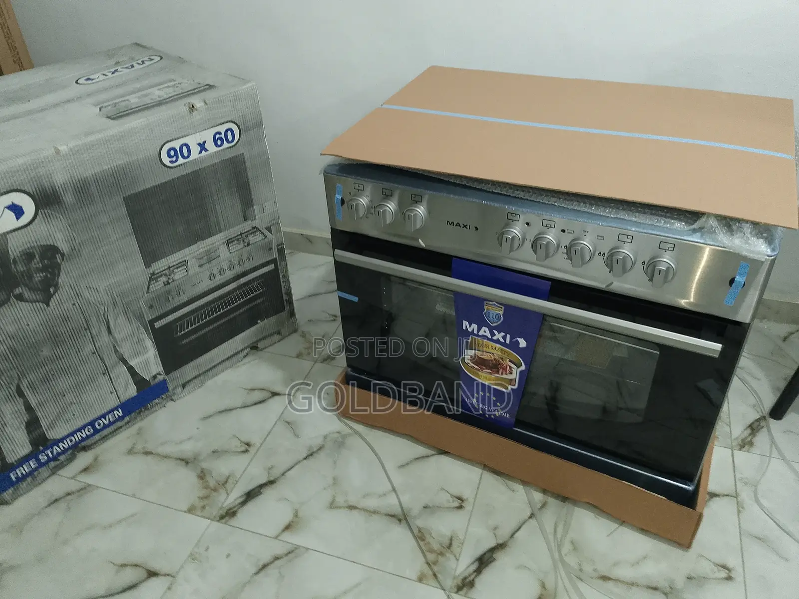 Maxi 60X90 Gas Cooker [Auto Ignition]