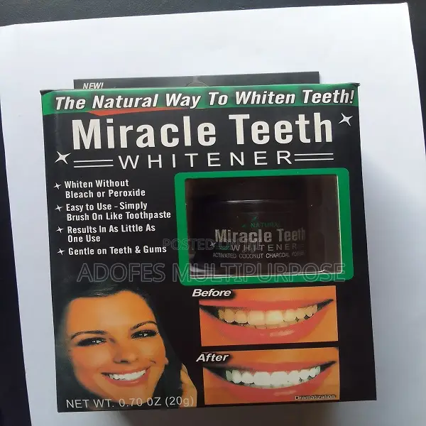 Activated Charcoal Teeth Whitening Powder
