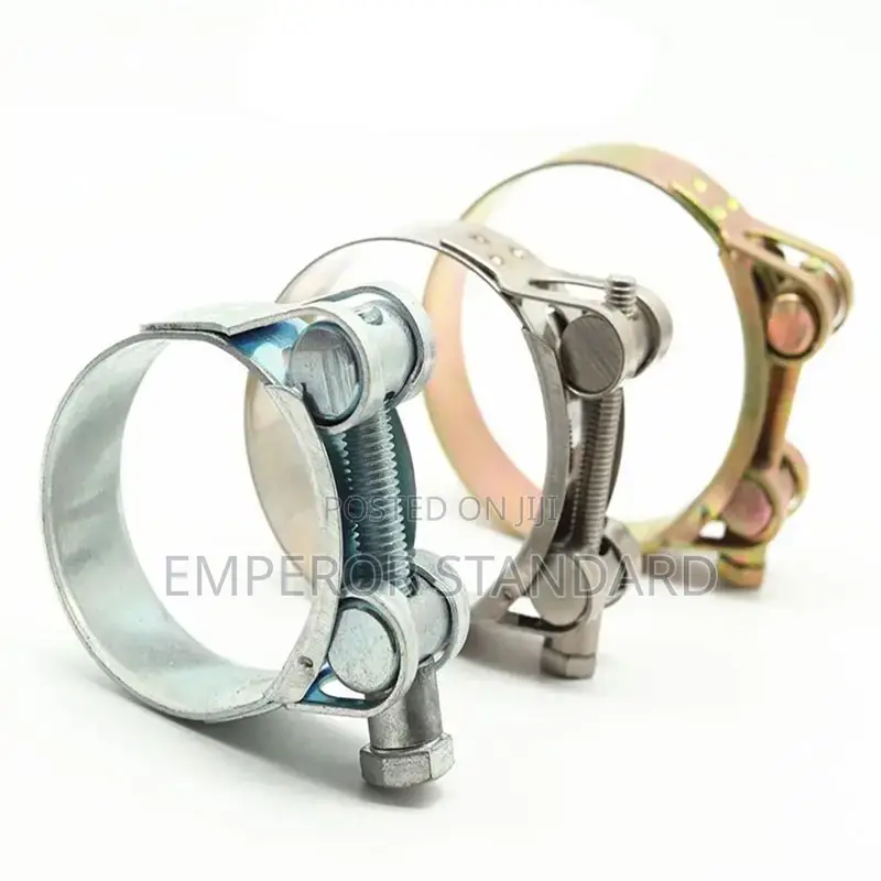Hose Clamp T-Bolt Tube Clamps Stainless Steel Pipe Clamp