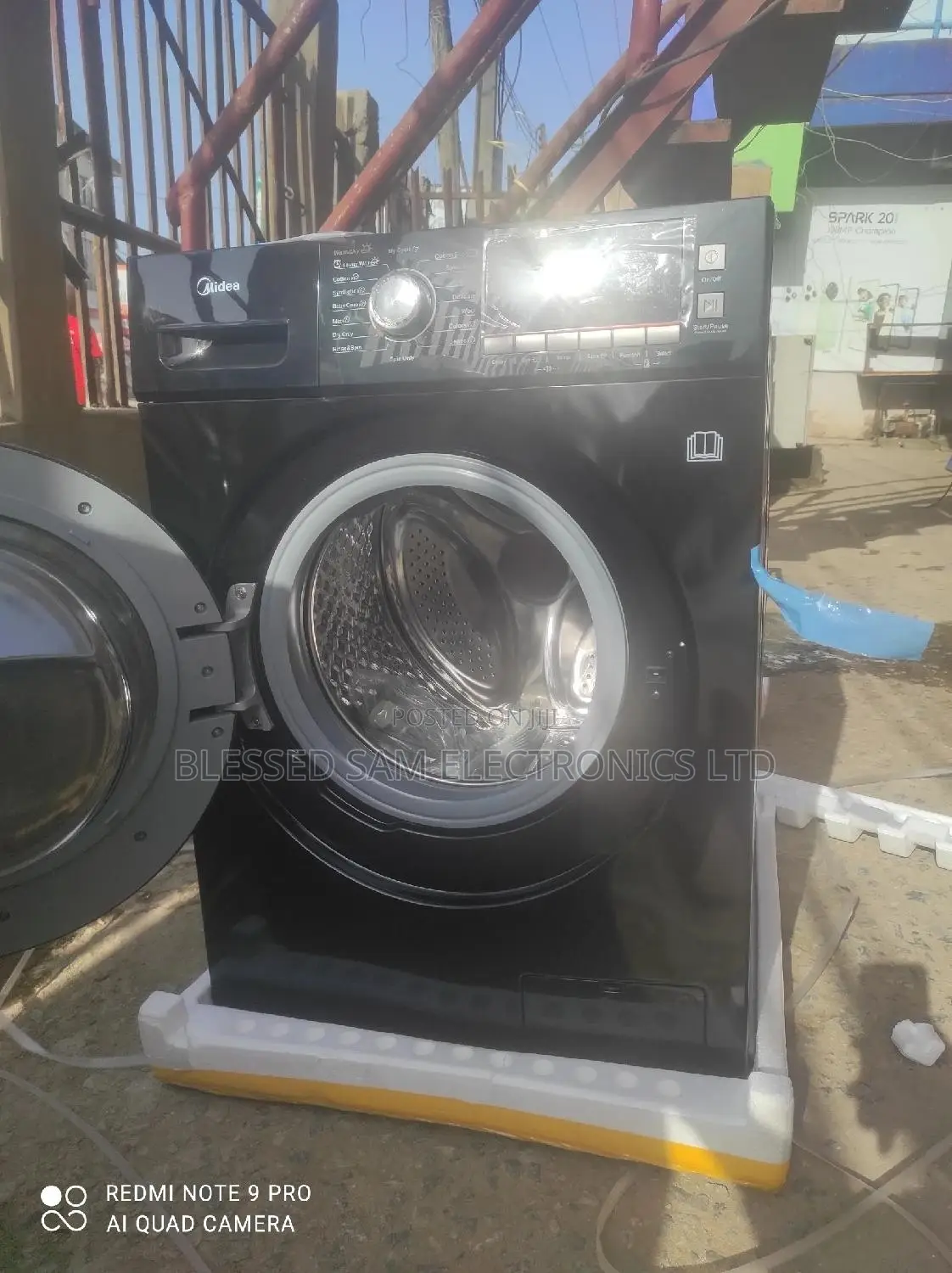 Midea 12kg Wash And Dry Inverter Front Loader Pure Copper