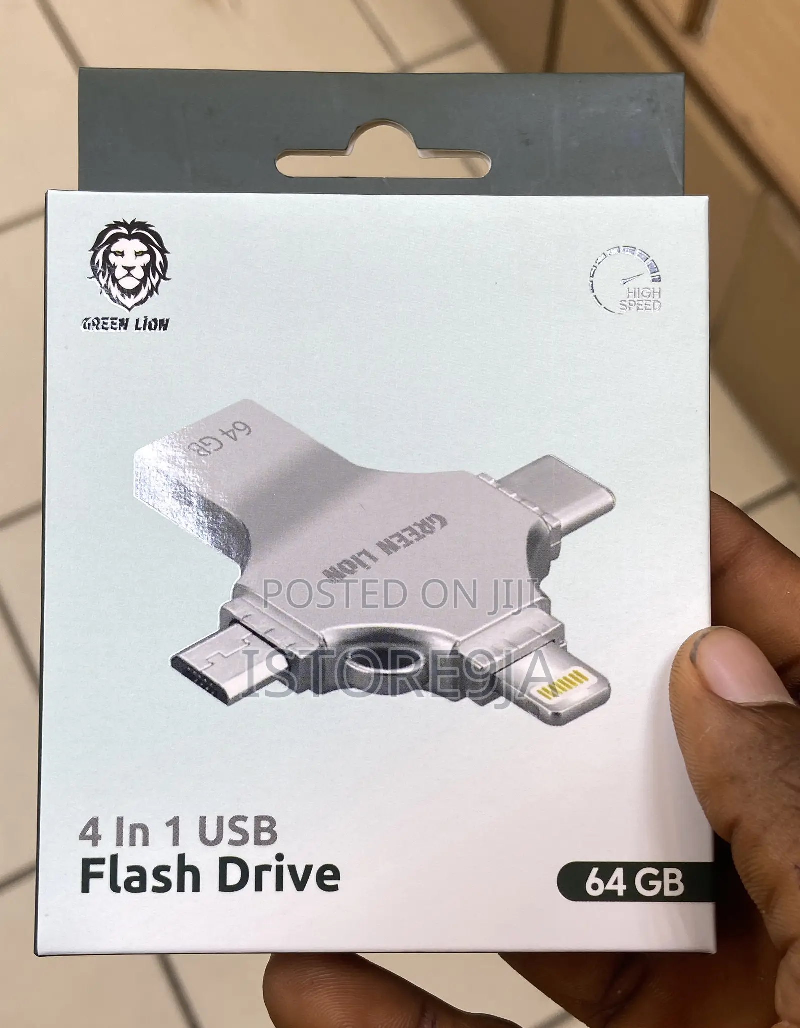 Green Lion 4 in 1 Usb Flash Drive 64gb