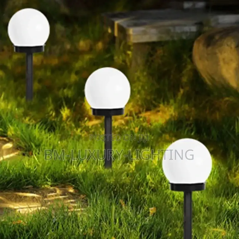 Outdoor Round Ball Garden Yard Ground Lamp Waterproof Party