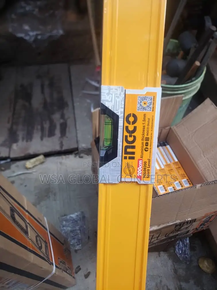 200cm Spirit Level or Plump