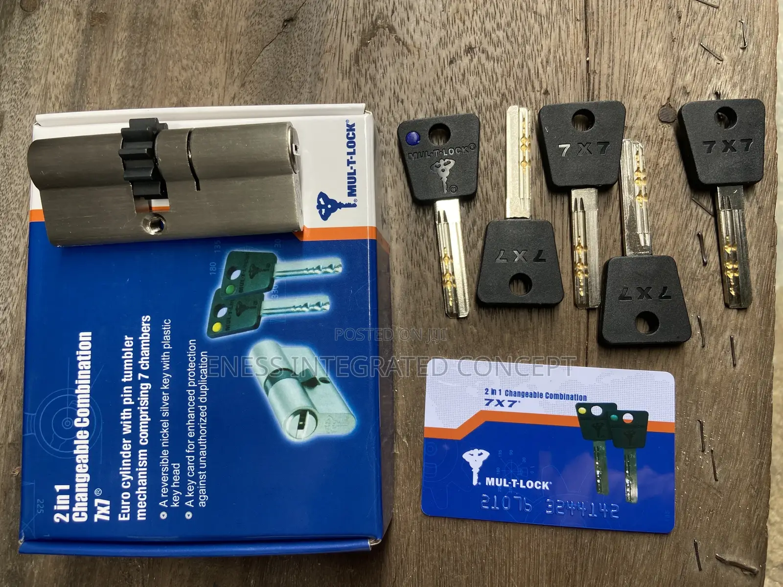 MUL T LOCK Israeli Door Lock Set