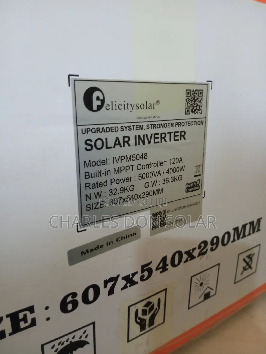 Felicity Hybrid Inverter 5kva 48v