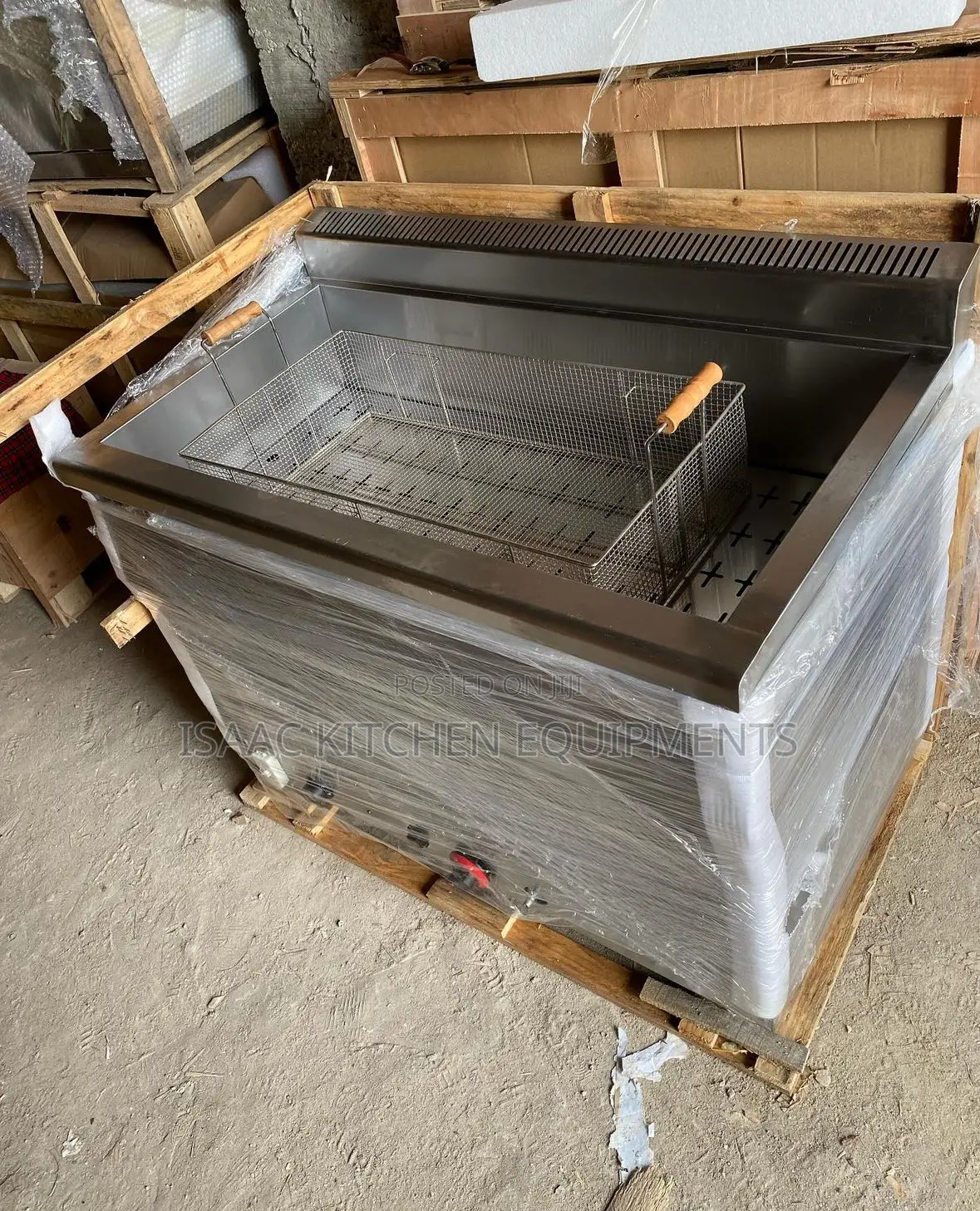 100liters Standing Gas Deep Fryer