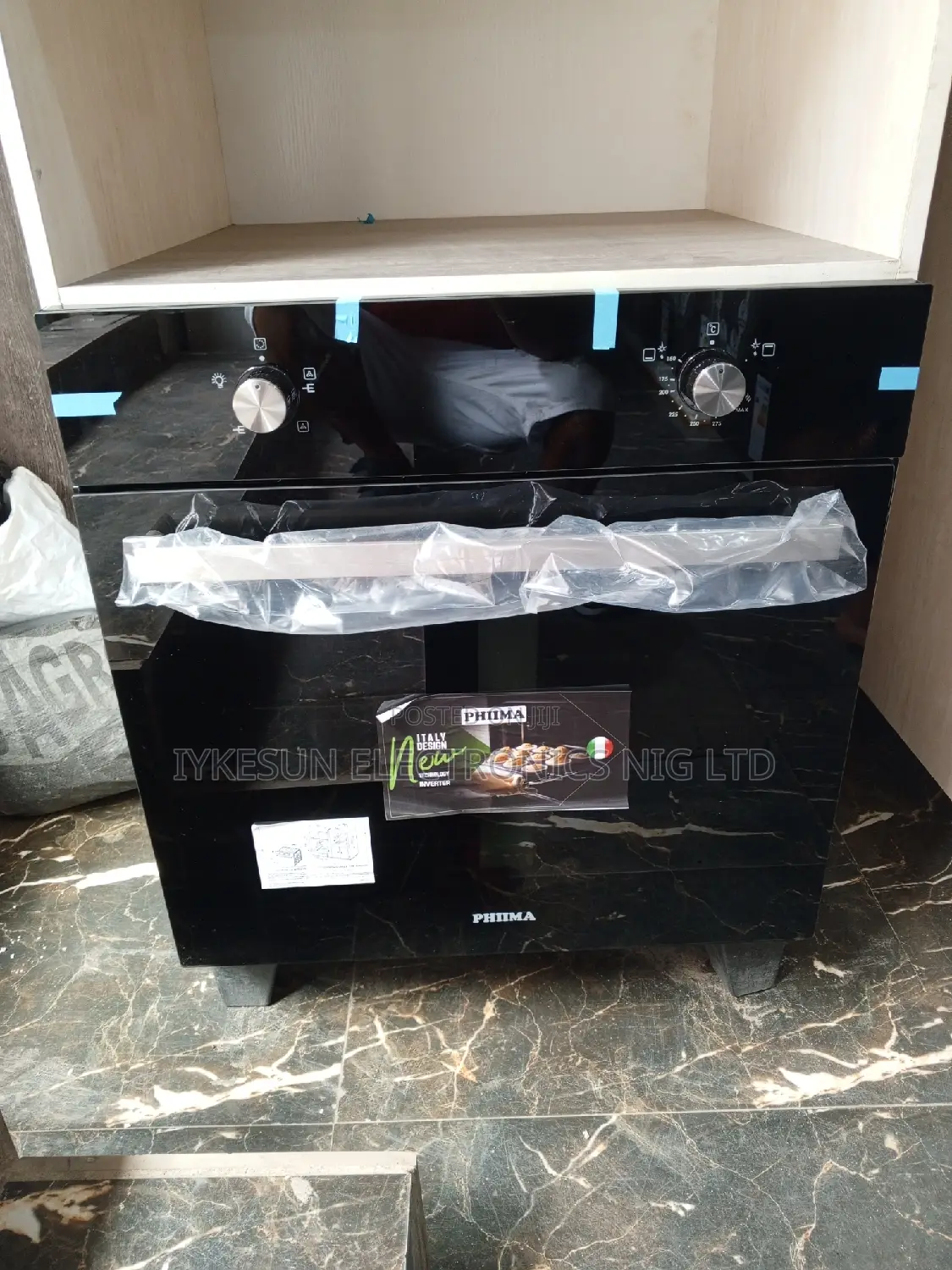 Original PHIIMA Inverter Inbuilt Gas Electric Oven 60X60CM