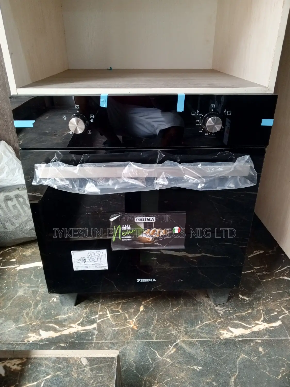 Original PHIIMA Inverter Inbuilt Gas Electric Oven 60X60CM