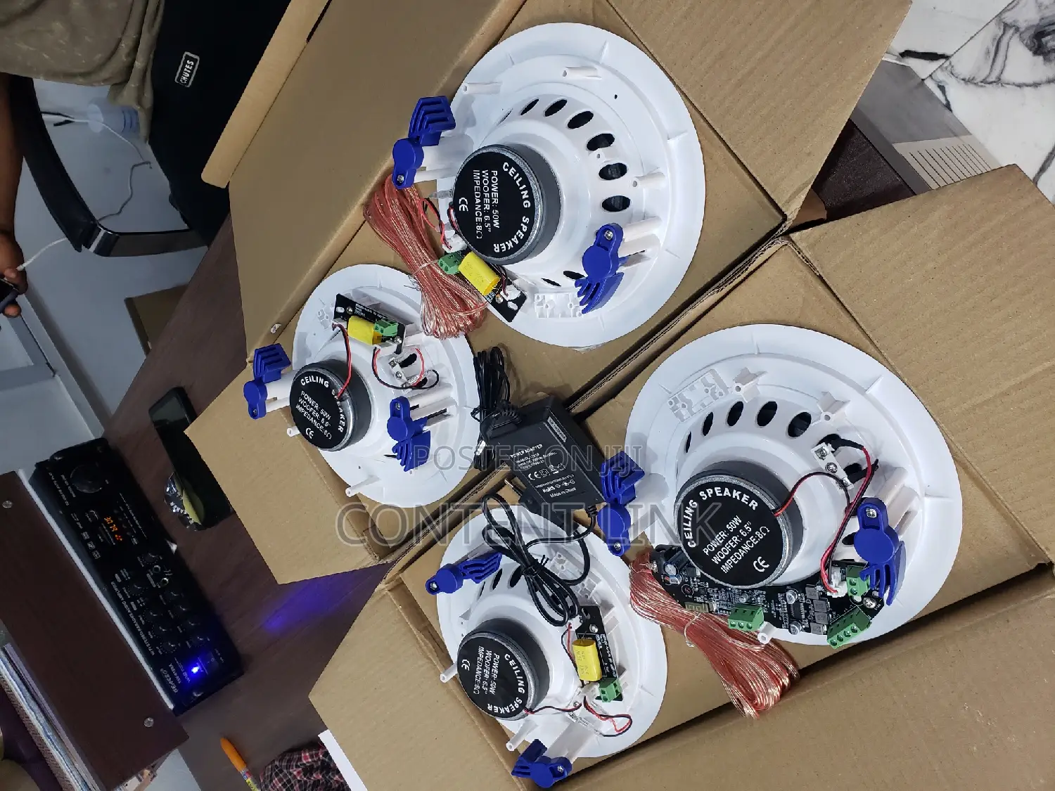 4 In 1 Bluetooth Ceiling/ Pop Speakers