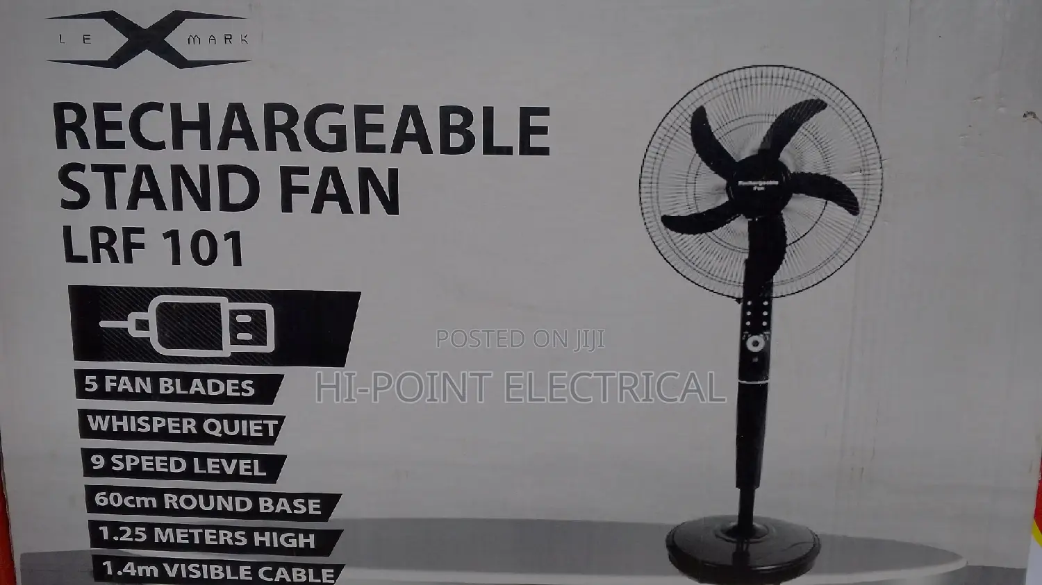 Quality Rechargeable Fan