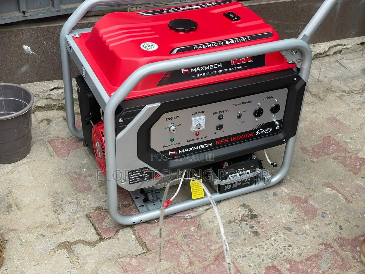 10kva Maxmech Petrol Generator 100% Pure Copper Coil