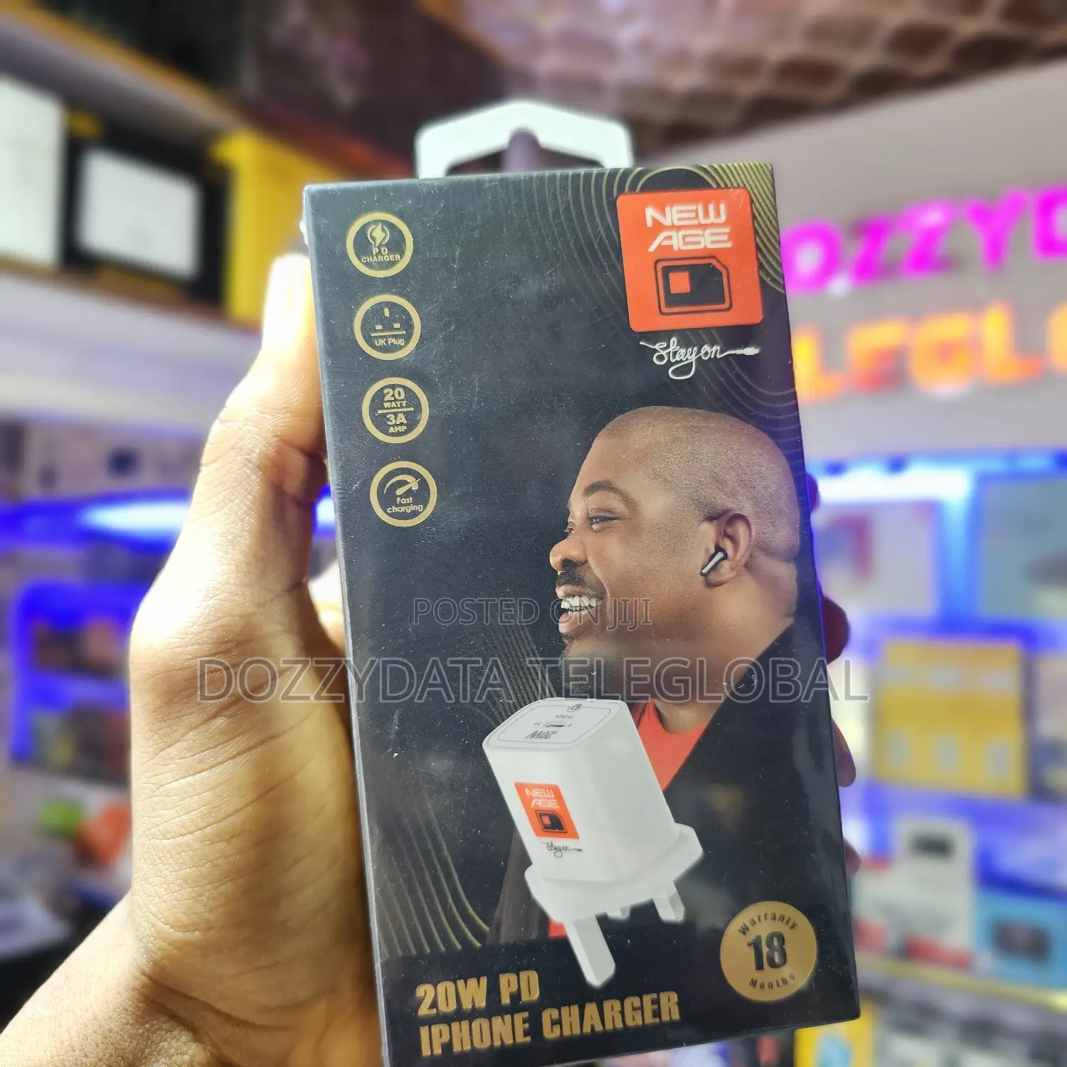 Newage 20w Pd Fast Charging Charger for iPhone and Type C