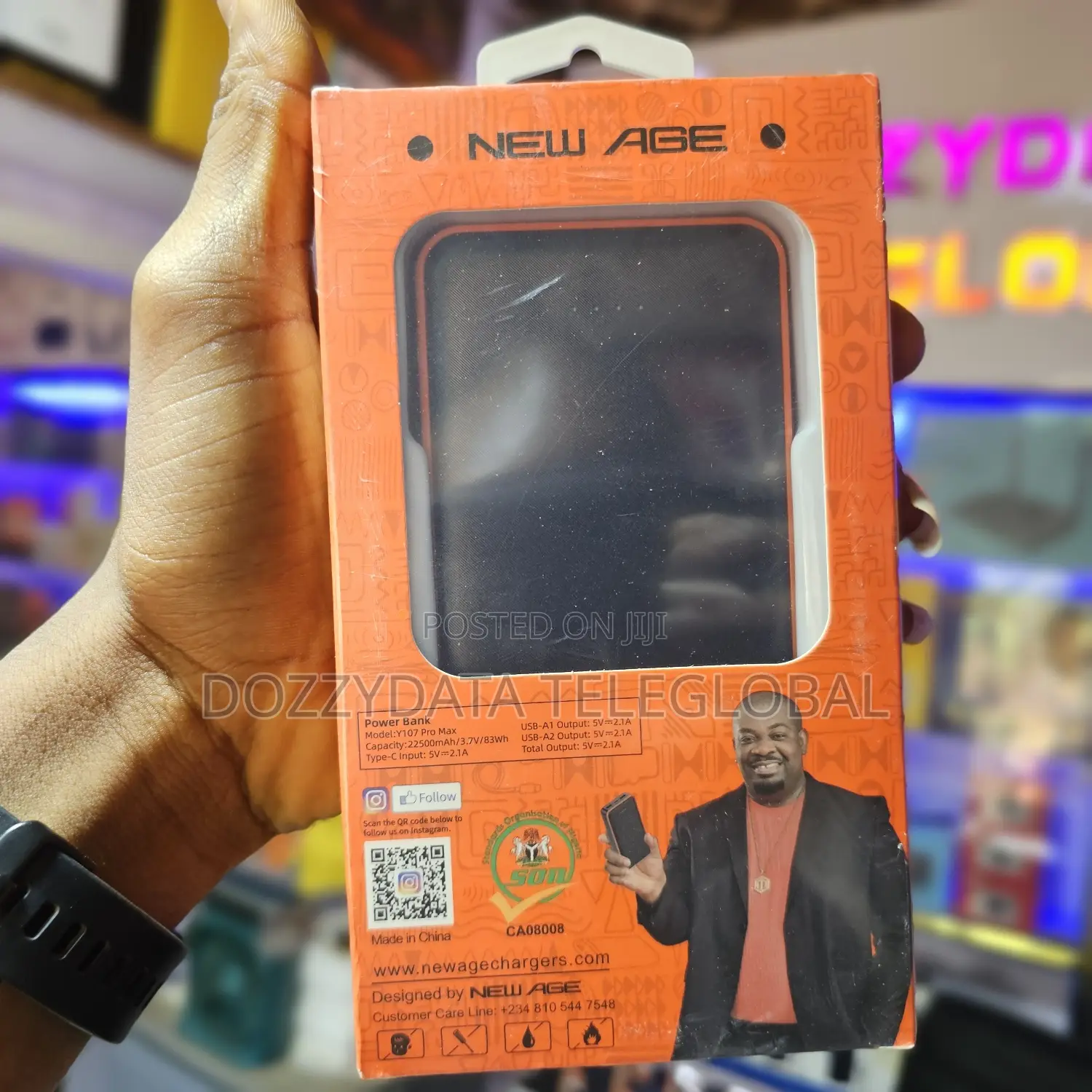 Newage 22500mah Y107 Pro Max Quick Charging Powerbank