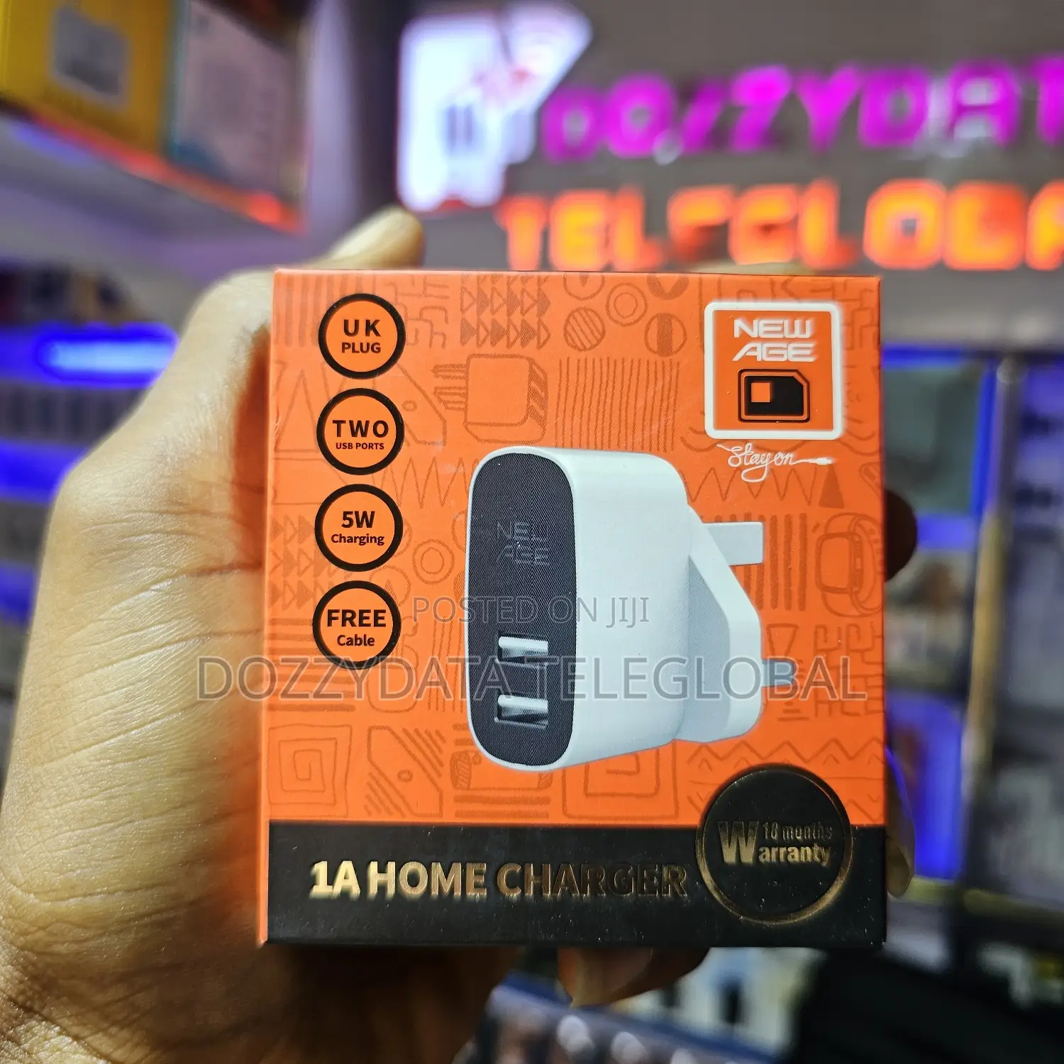 Newage 2 USB Port U211 1a Charger