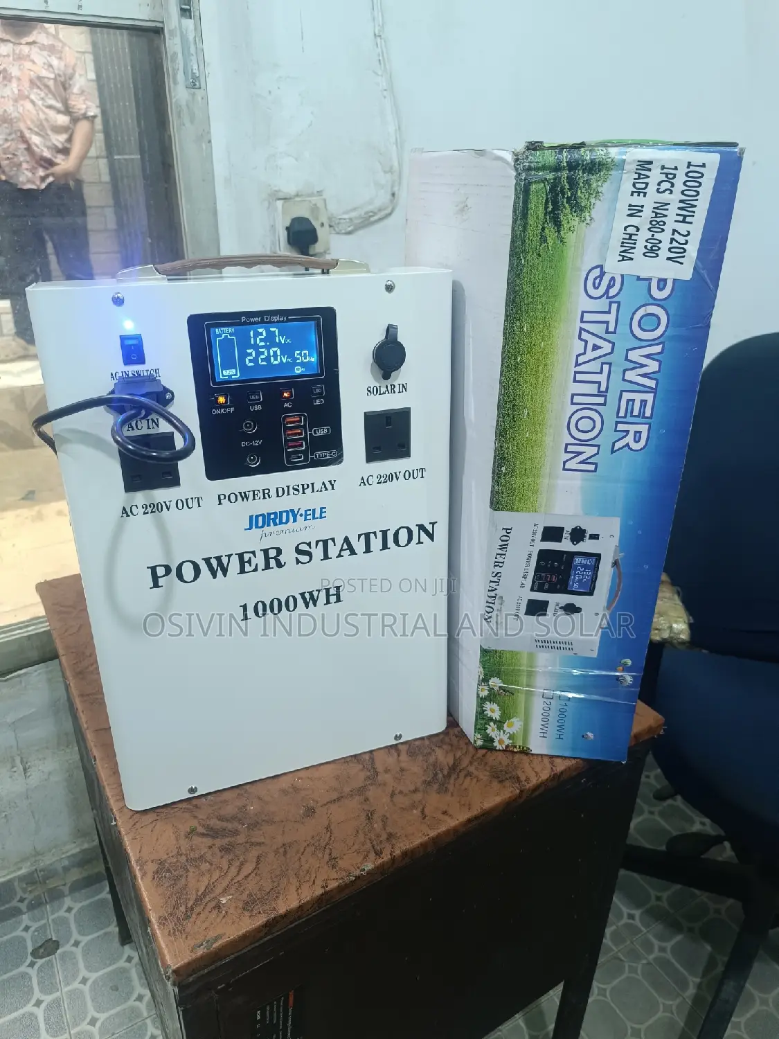 1000w Jordy Ele Solar Generator