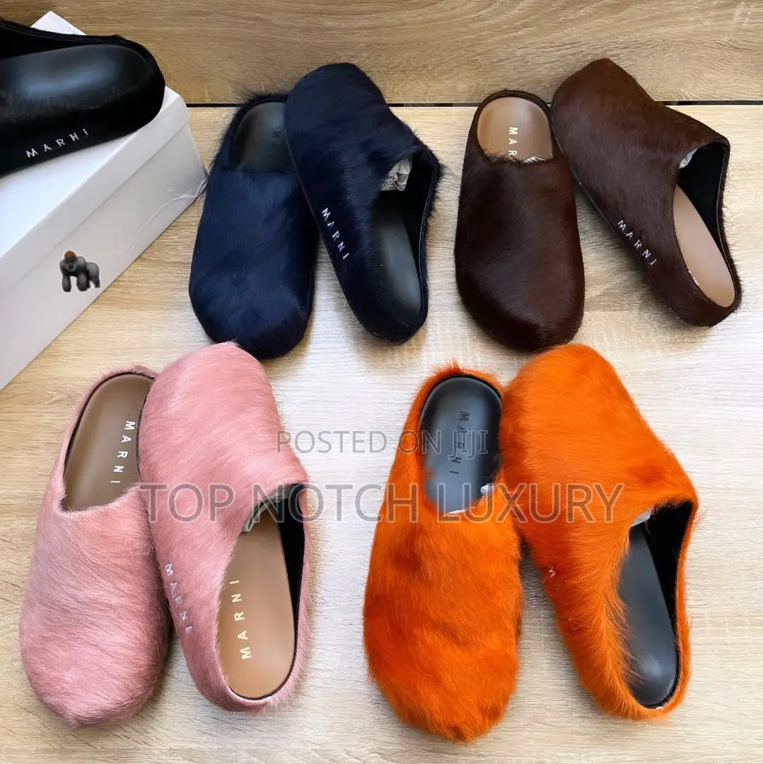 Marni Unisex Mature Leather Half Shoe