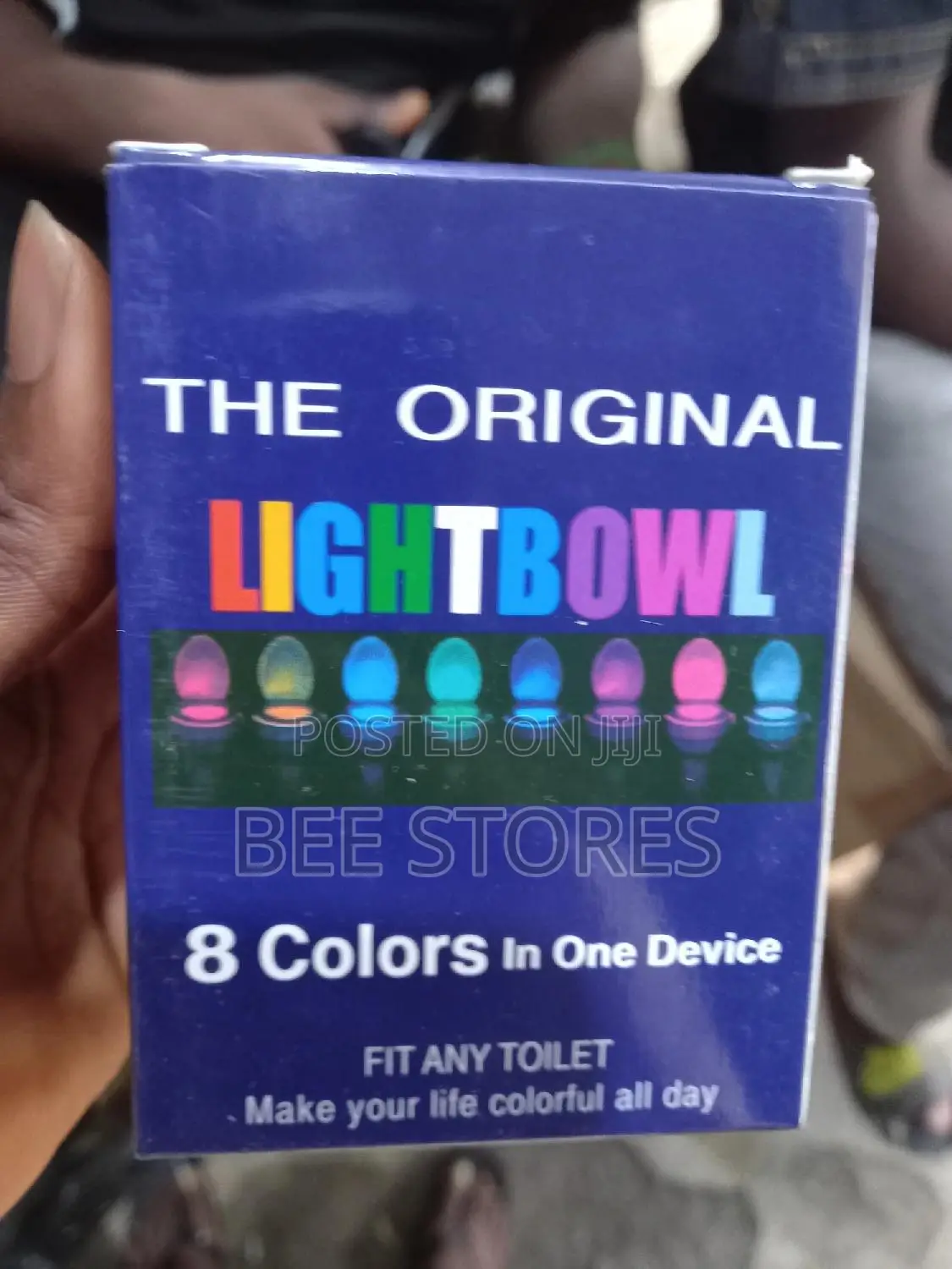 8 Colors Indoor Night Motion Sensor LED Toilet Seat Light