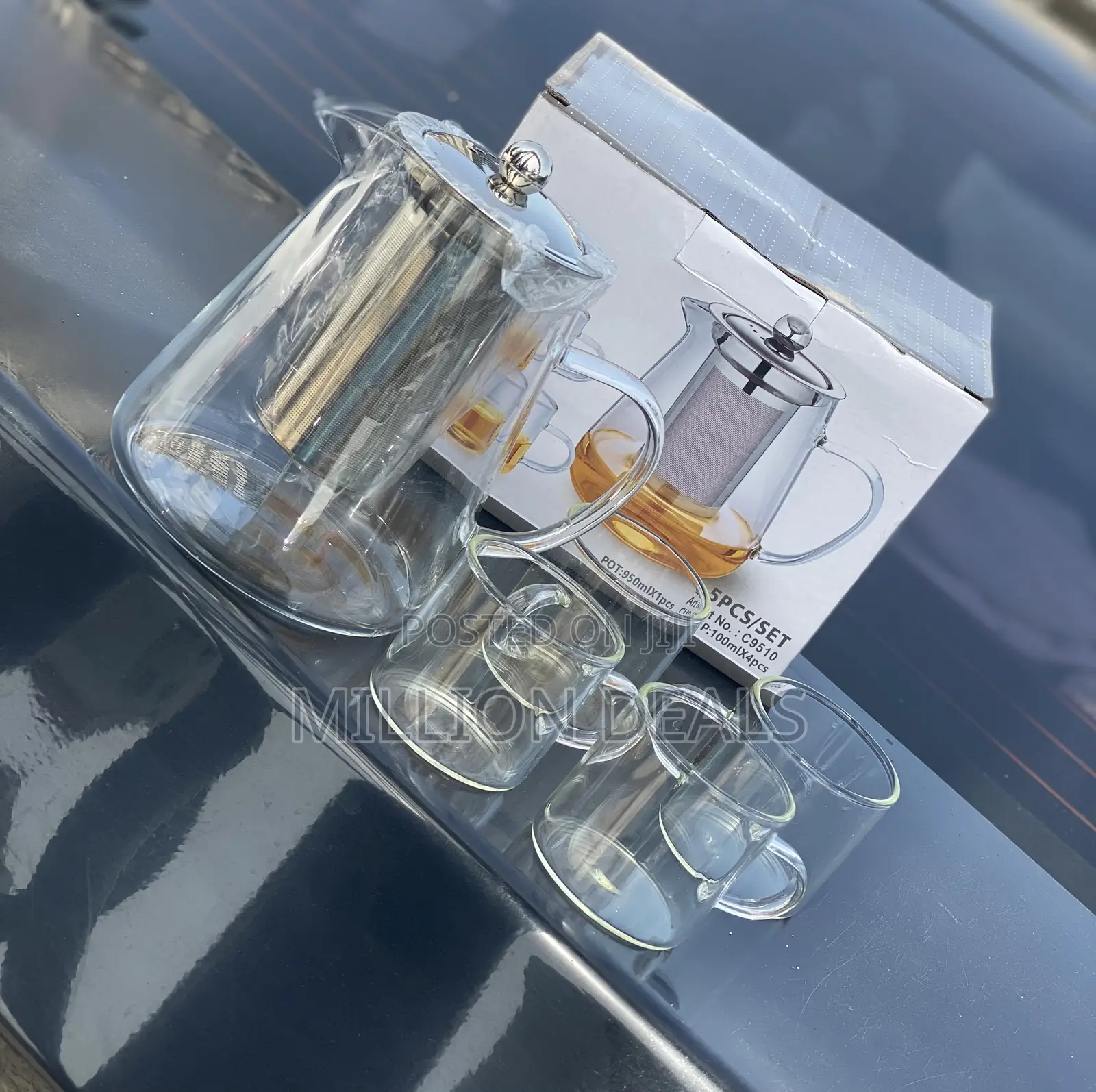 Unique 5in1 Tea Coffee Pot Set