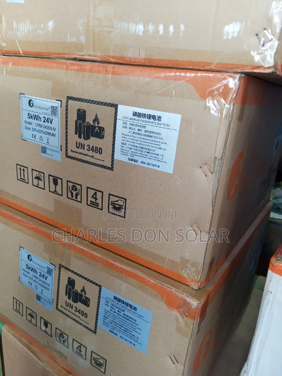 Felicity Lithium Battery 5kwh 24v Is Available