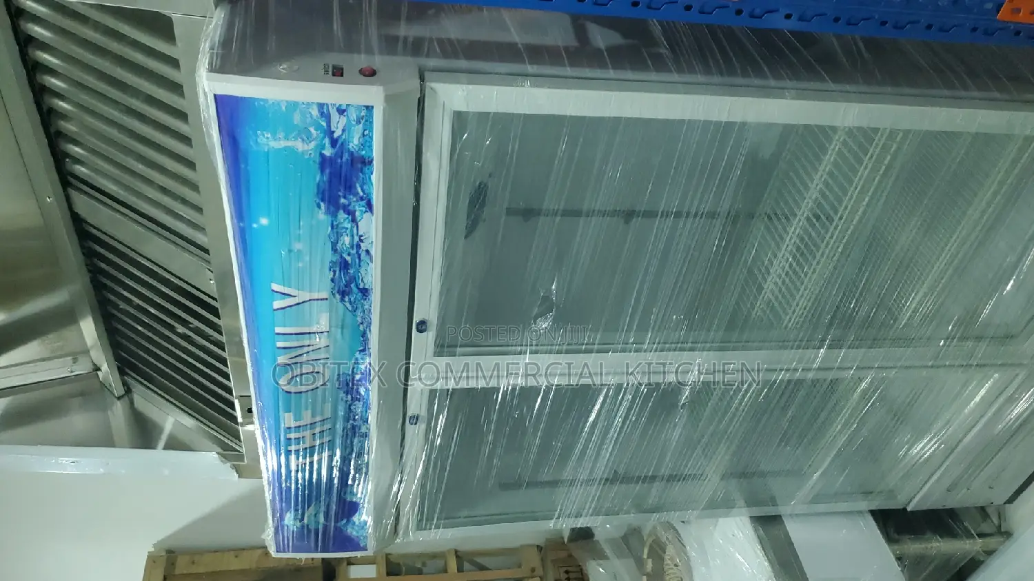 Industrial Standing Display Chillers Double Doors Available