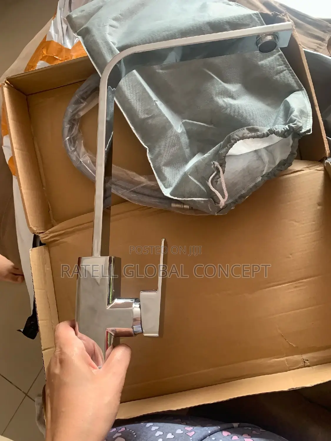 Chrome Kitchen Sink Mixer Tap