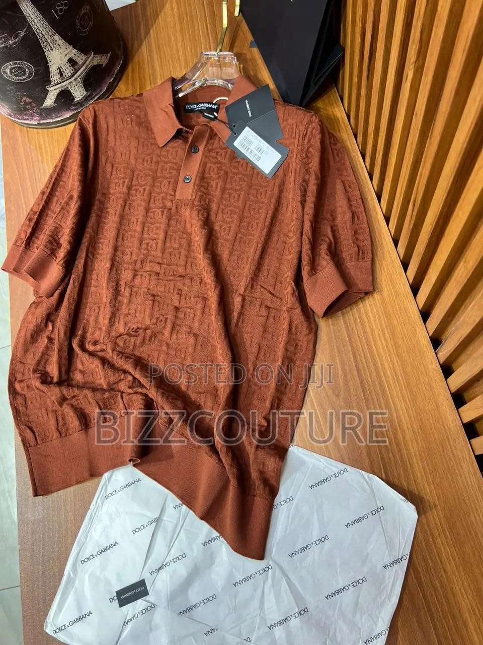 Original Dolce Gabbana Polo Shirts Available in Store
