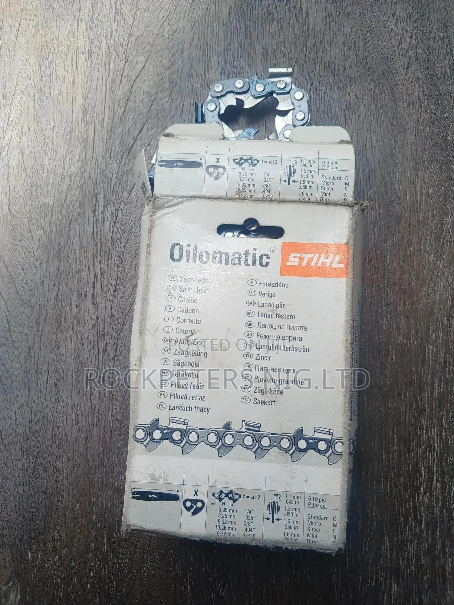 STIHL Oilomatic Rapid Micro 3 23 RM3 74E Chainsaw Chain 74 L