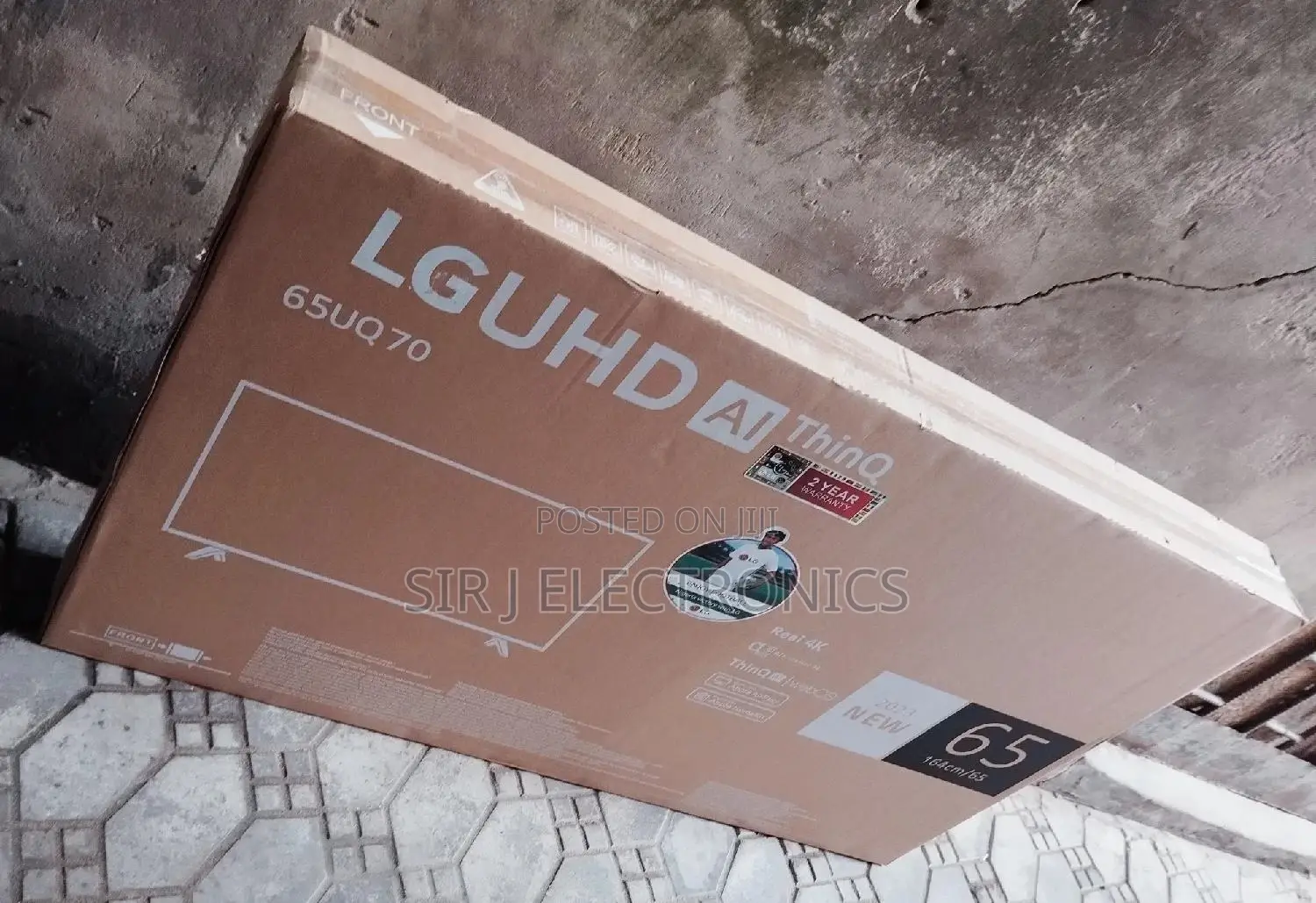 LG 65" Smart Uhd TV ( Brand New)