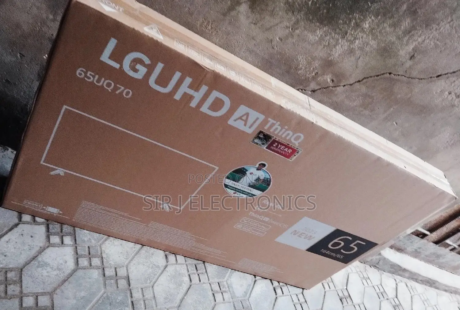 LG 65" Smart Uhd TV ( Brand New)