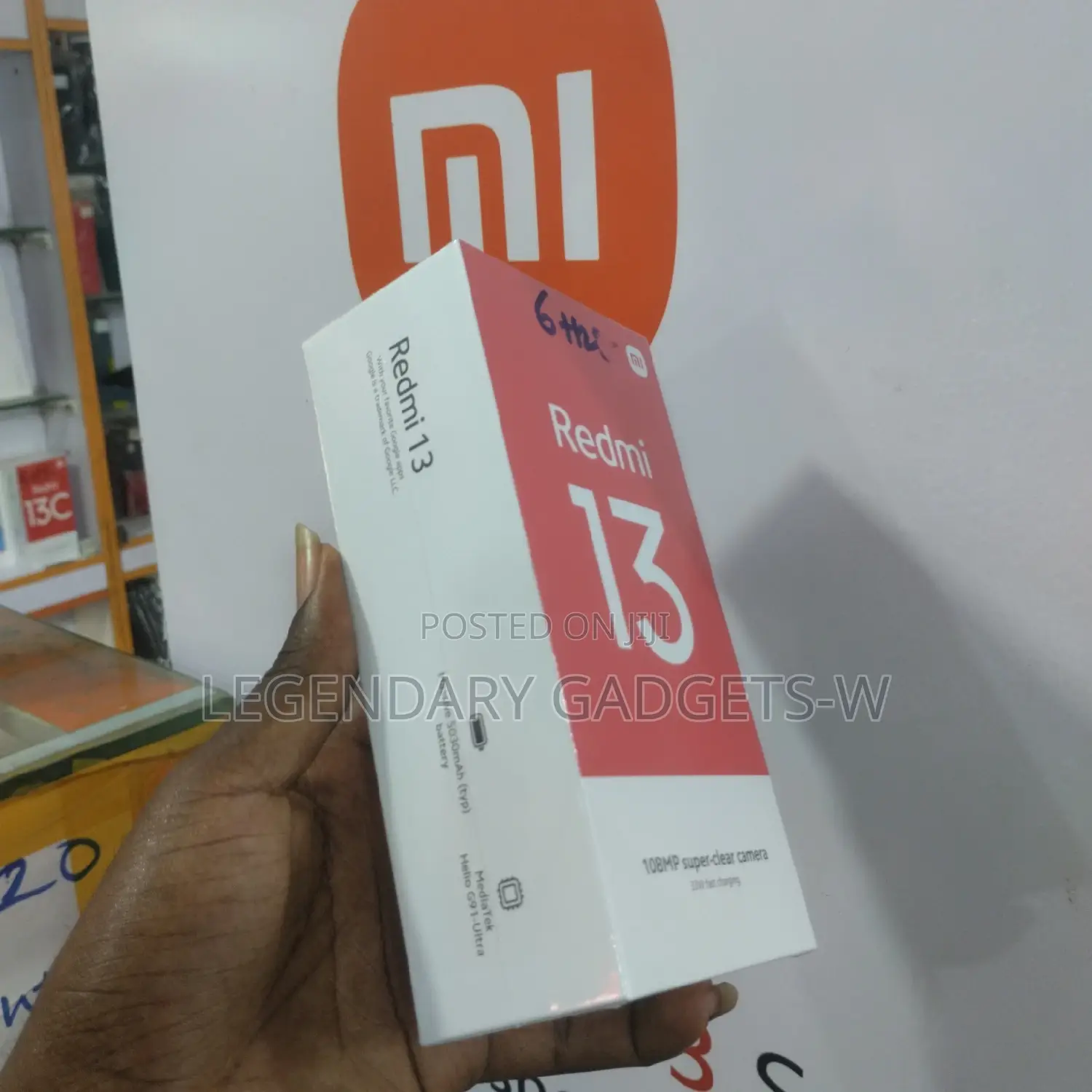New Xiaomi Redmi 13 128 GB Black