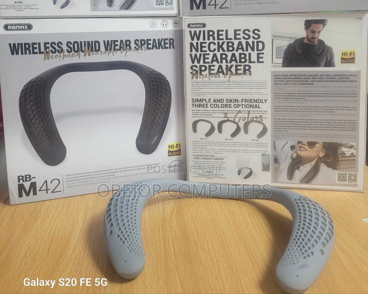 Remax RB M42 Wireless Neckband Speaker