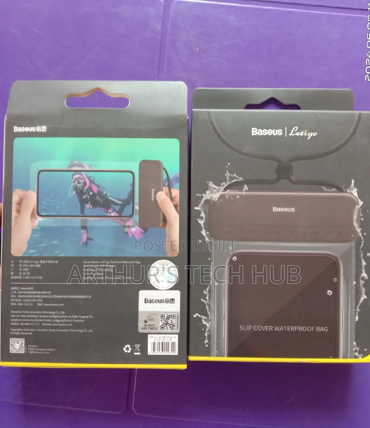 Baseus Slip Cover Waterproof Bag