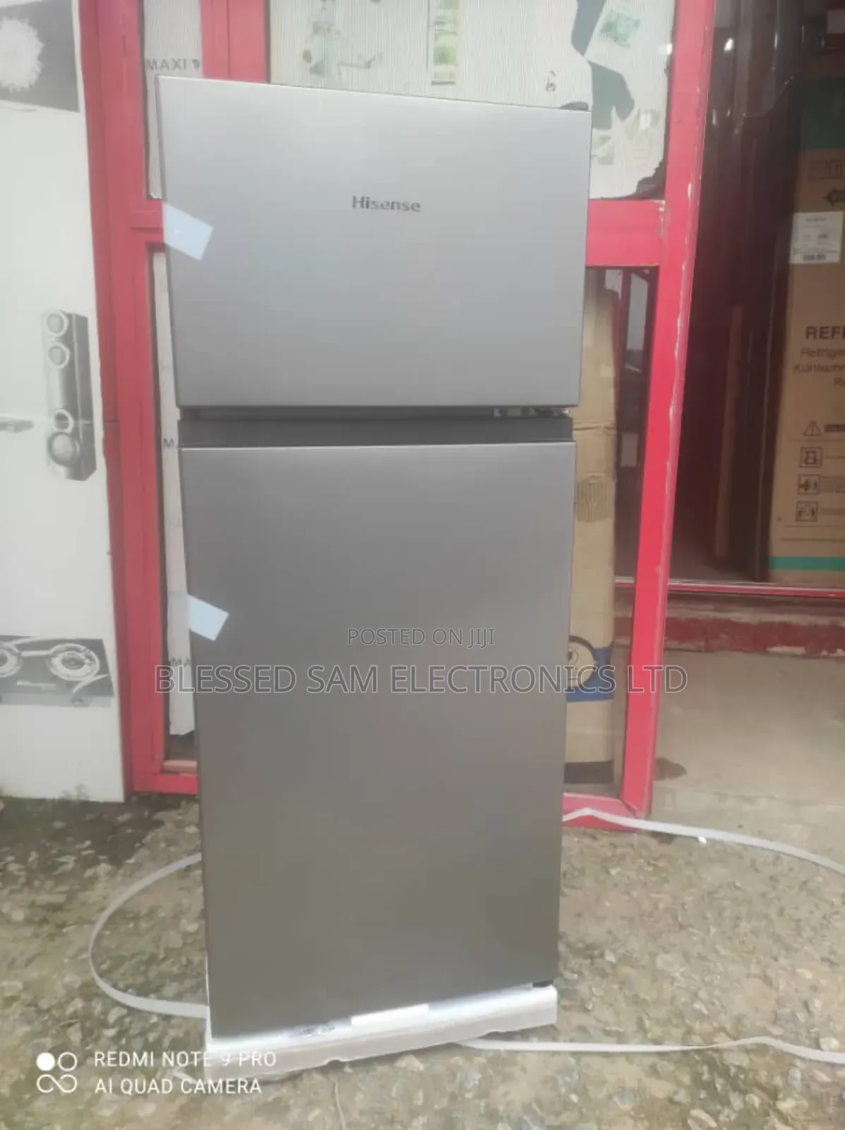 Hisense Double Door 124L Super Fast Cooling > 1 Year