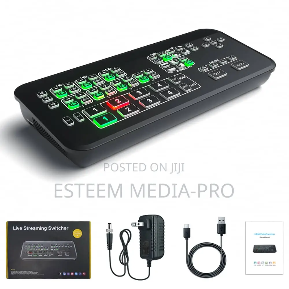 4 FHD Channels Live Video HDMI Video Switcher