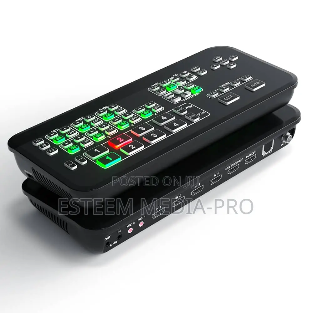 4 FHD Channels Live Video HDMI Video Switcher