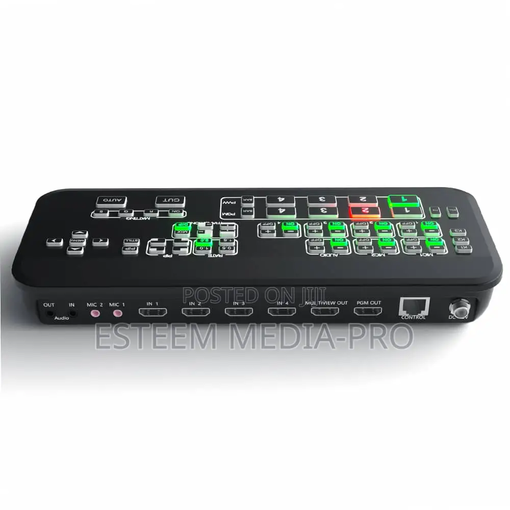 4 FHD Channels Live Video HDMI Video Switcher