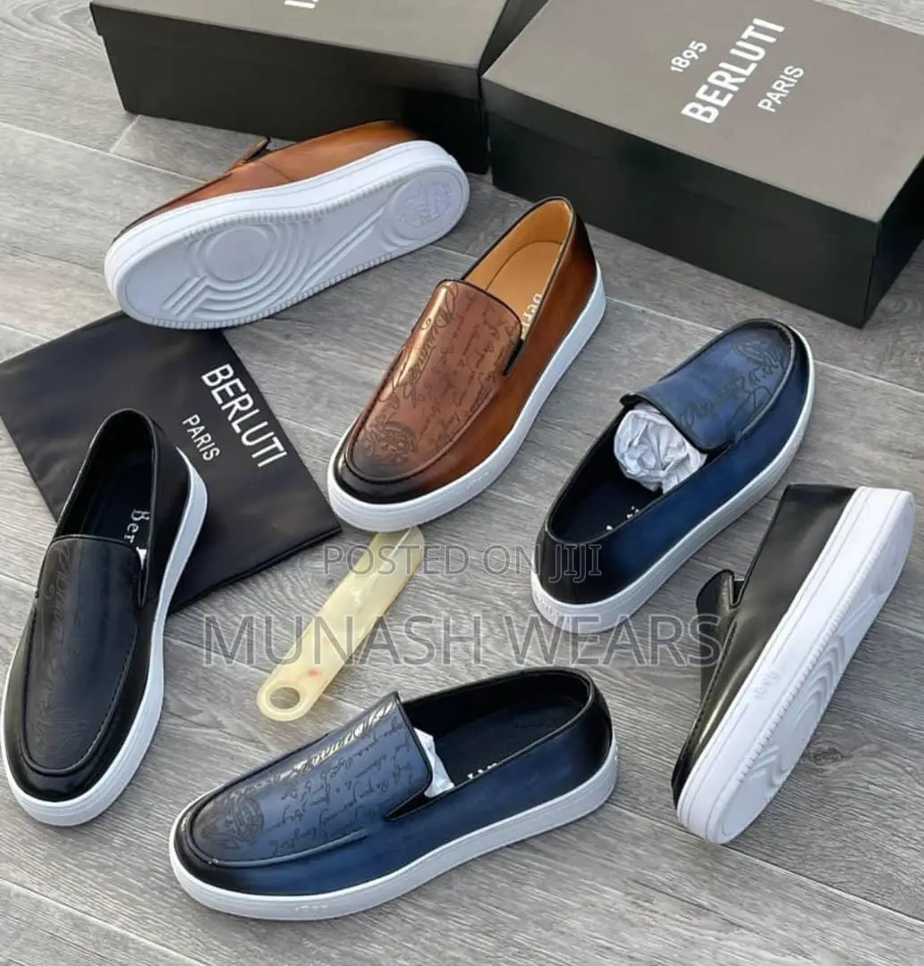 Italian Leather Berluti Sneakers