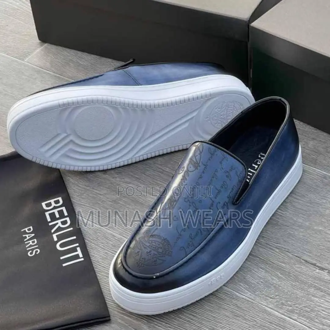 Italian Leather Berluti Sneakers