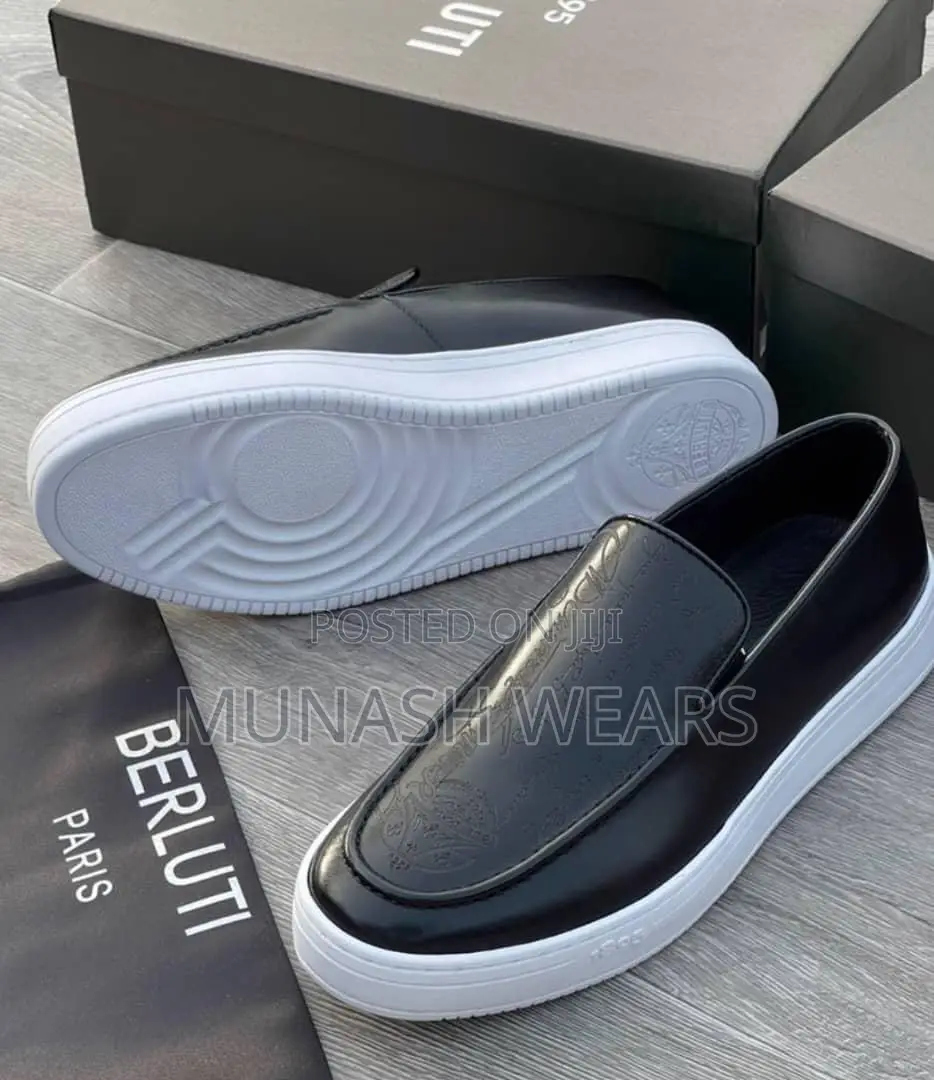 Italian Leather Berluti Sneakers