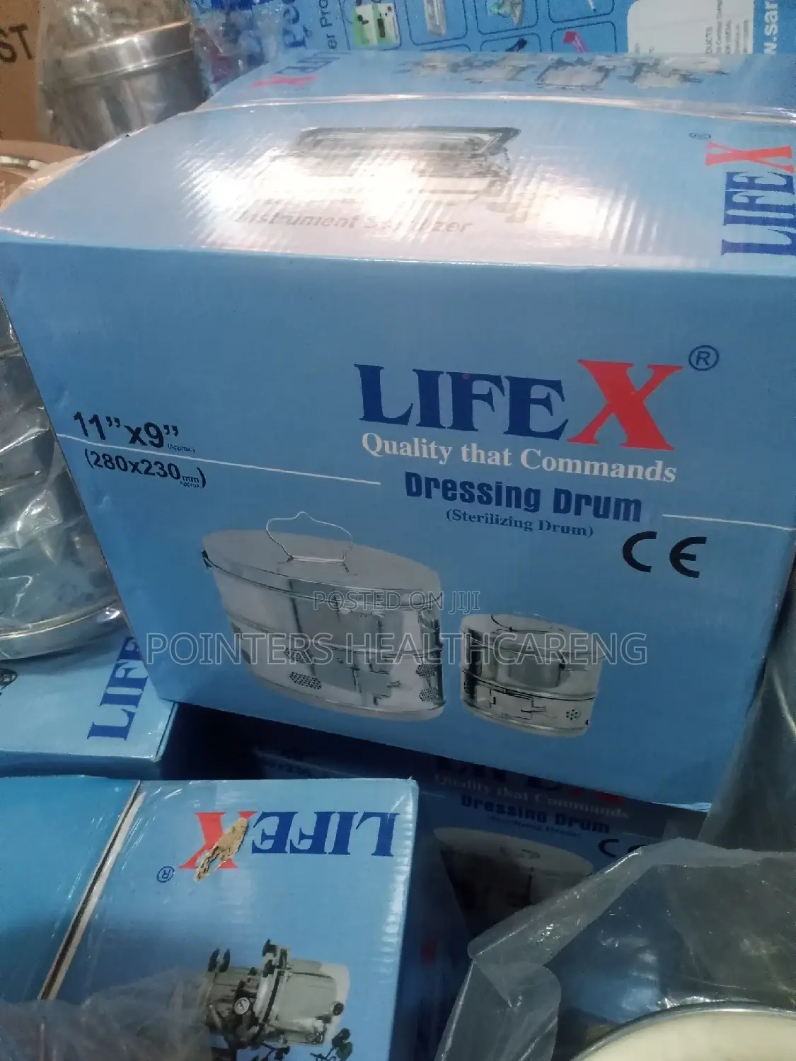 Stainless Dressing Drum