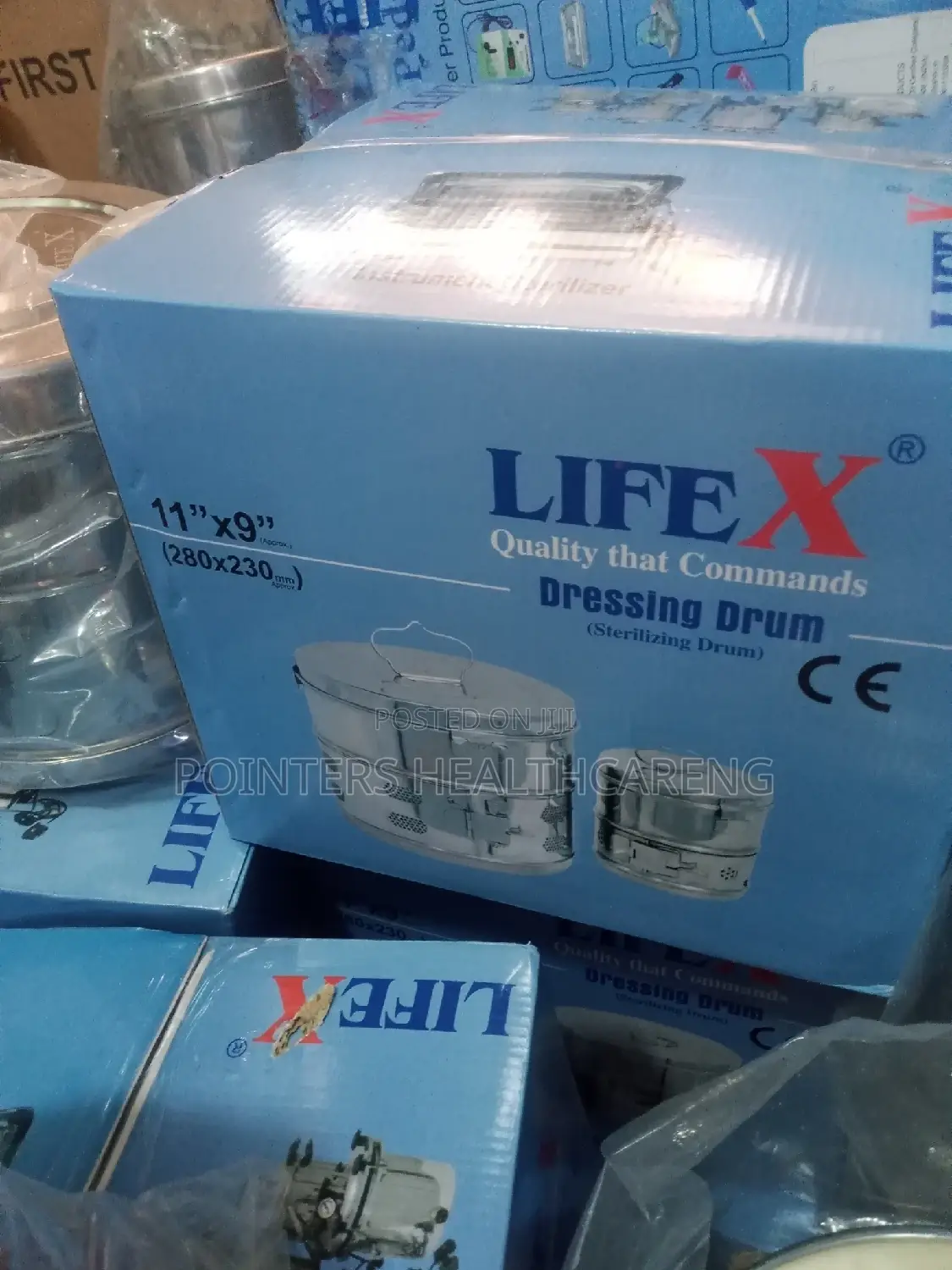 Stainless Dressing Drum